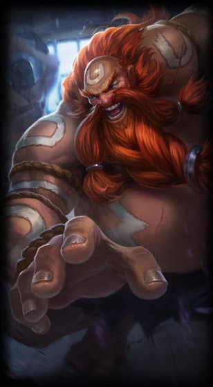 Gragas loading screen art