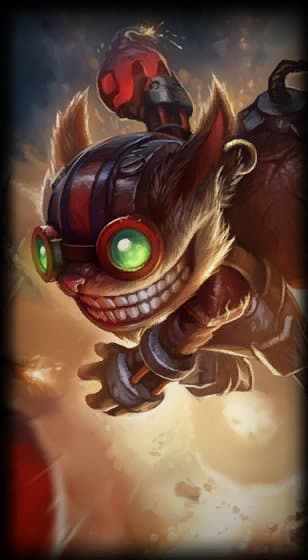Ziggs loading screen art